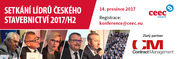 Setkání lídrů českého stavebnictví Setkání lídrů českého stavebnictví