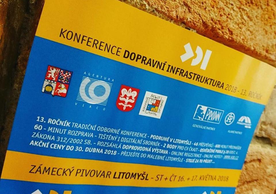Potkáme se na konferenci Dopravní infrastruktura 2018 Potkáme se na konferenci Dopravní infrastruktura 2018